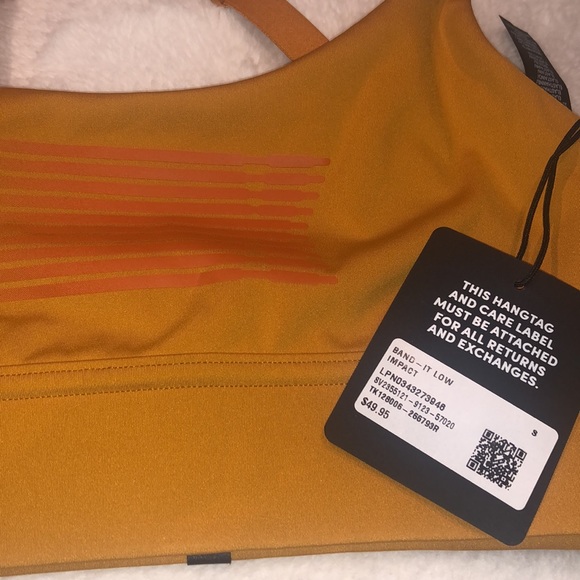 Mustard yellow low impact sport bra - Picture 9 of 11